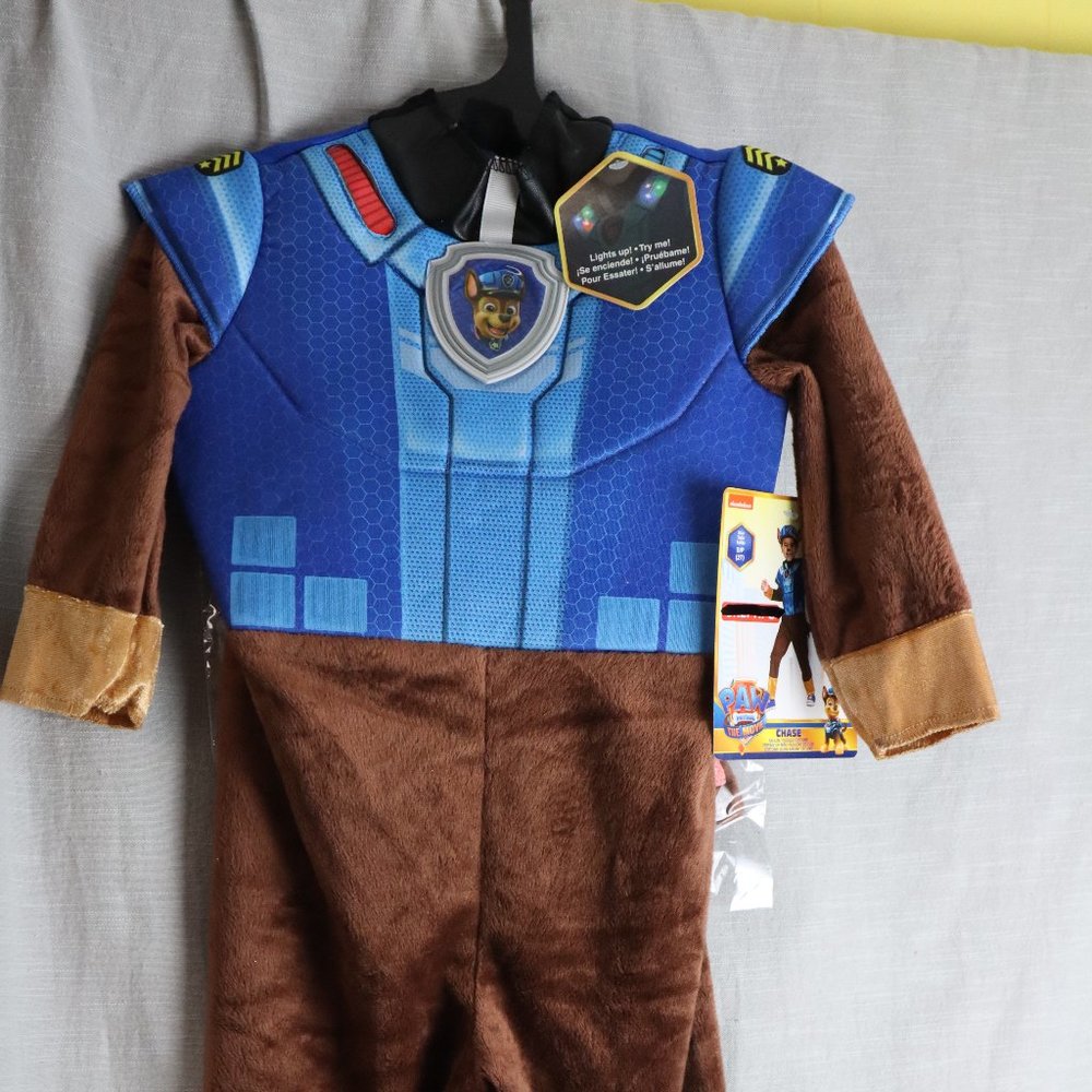 Paw Patrol Light up Chase costume for 2T